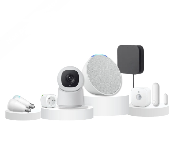 Starter Pack Logement connecté Echo Pop Amazon Alexa / Blanc — free download