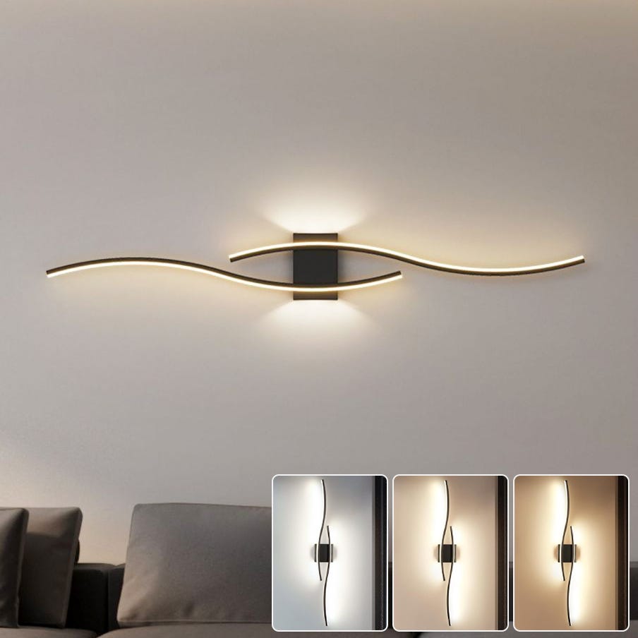 ZMH Applique murale LED d'intérieur 100 CM 36W lampe de couloir moderne, design haut et bas | Leroy Merlin ZMH Applique murale LED d'intérieur 100 CM 36W lampe de couloir moderne, design haut et bas | Leroy Merlin