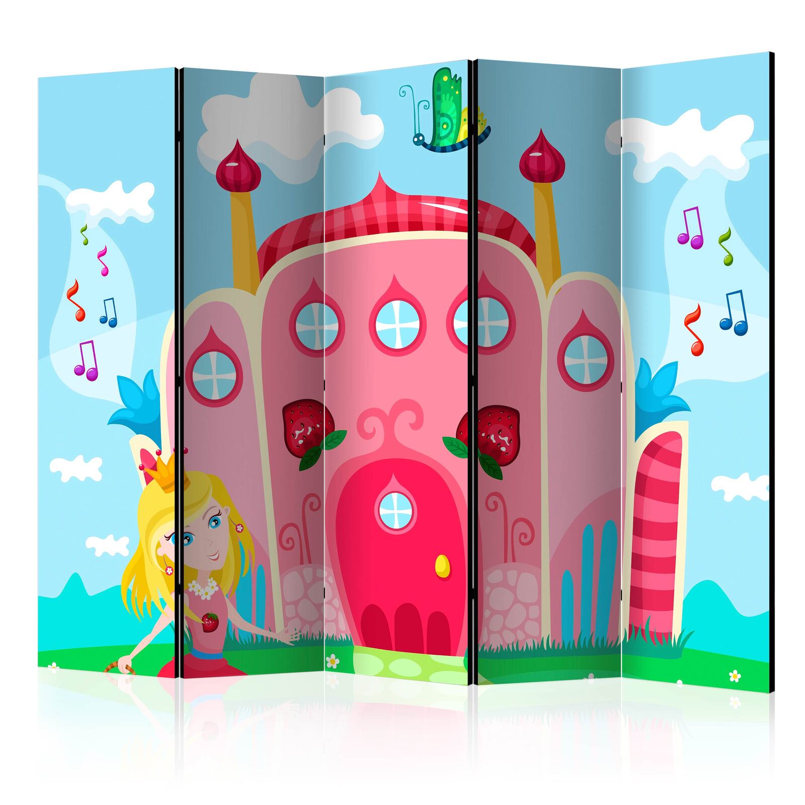 PolyM Castle Set Di Costruzione Per Bambini - Multicolore, Modello Castello 760026, Giochi Educativi E Creativi