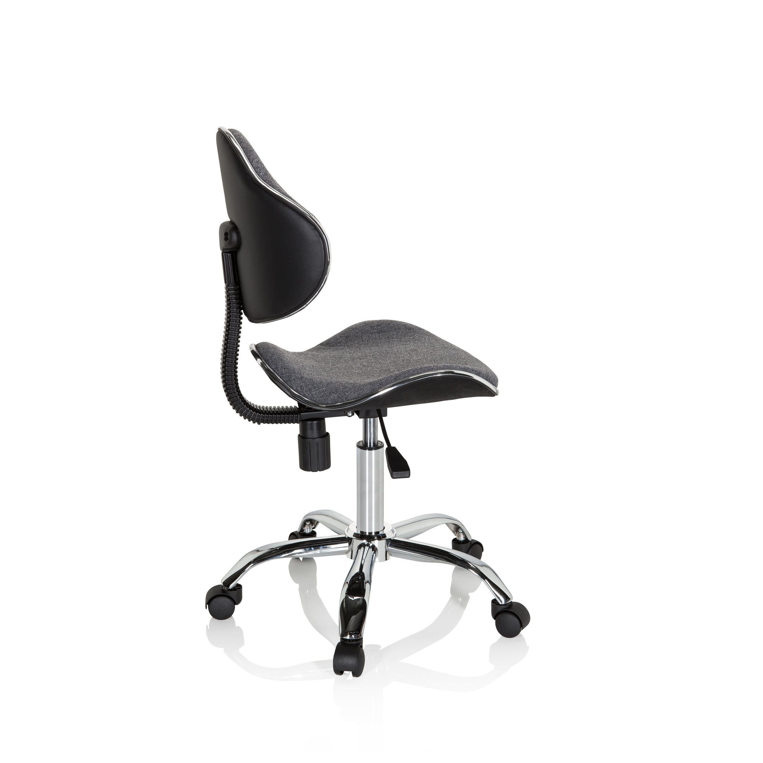 Sedia per bambini / Sedia da scrivania per bambini KIDDY GTI-3 Tessuto Grigio hjh OFFICE - 7