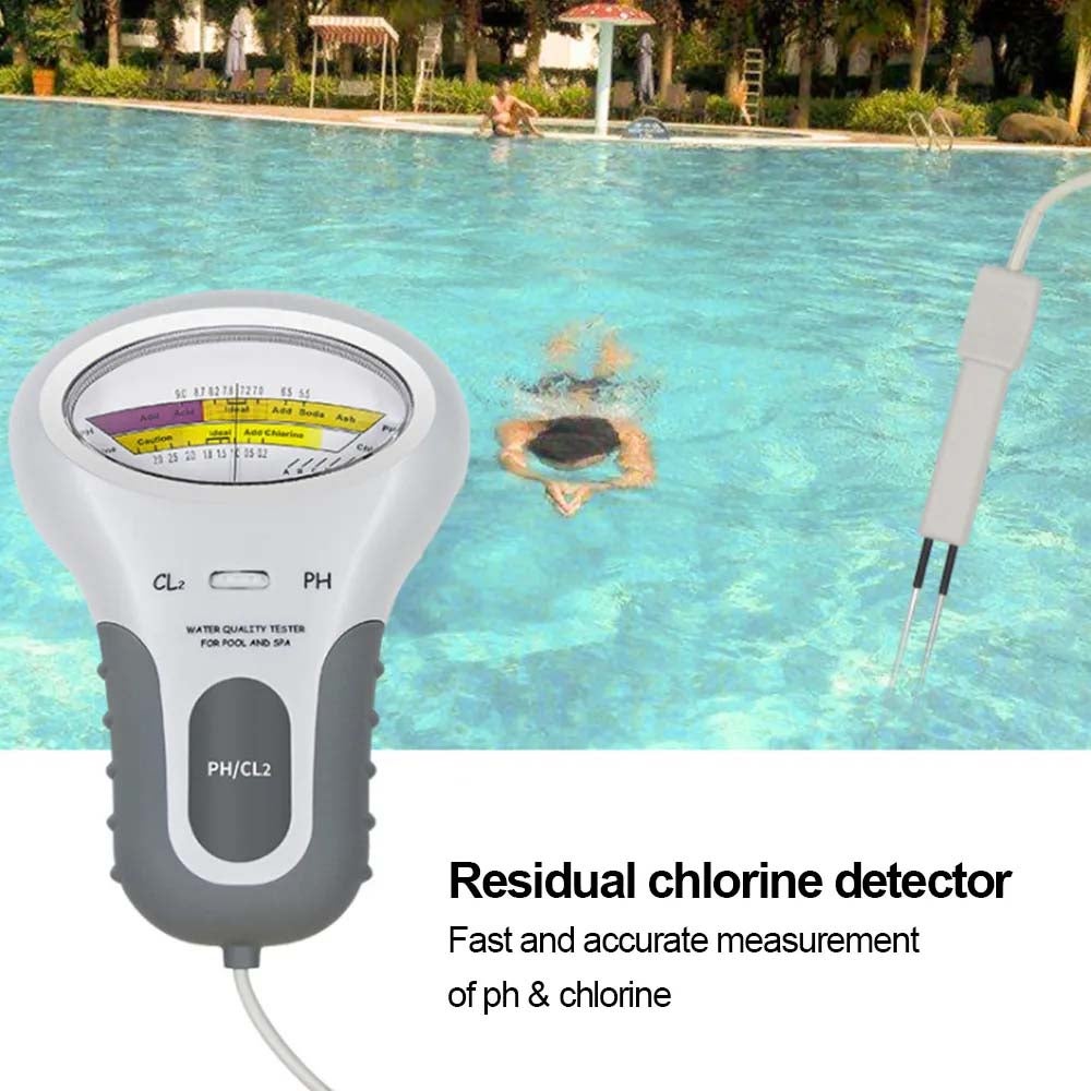 2 pcs Testeur 2 pcs piscine 2 en 1 PH et chlore, portable, électronique, pour SPA, maison, aquarium, mesure rapide et contrôle précis - 7