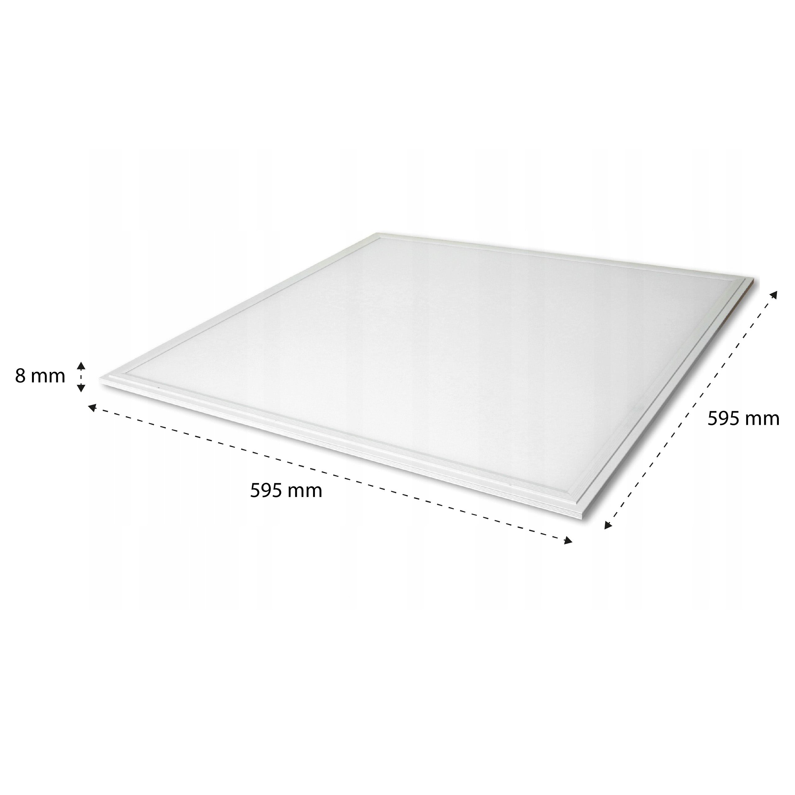 Panel LED Lumio 59,5x59,5cm 3200 lm 40W neutralna biel 4000K oprawa sufitowa biała MasterLED - 2