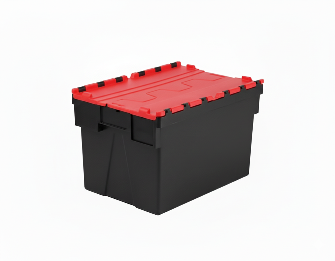 Bac navette rouge 600x400x400 mm 69 litres | Leroy Merlin