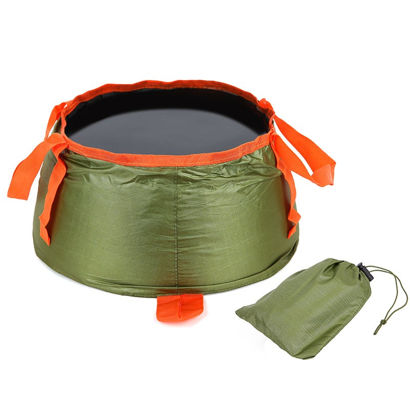 Seau Pliable SZKKQKJ - 20 Litres Pour Voyage, Camping, Pêche