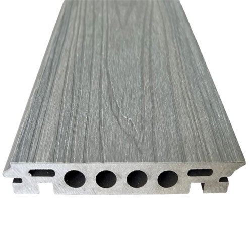 LAME DE TERRASSE COMPOSITE GREY CLIPSABLE 145X22X2200mm - Prix à la lame (0.32m²)