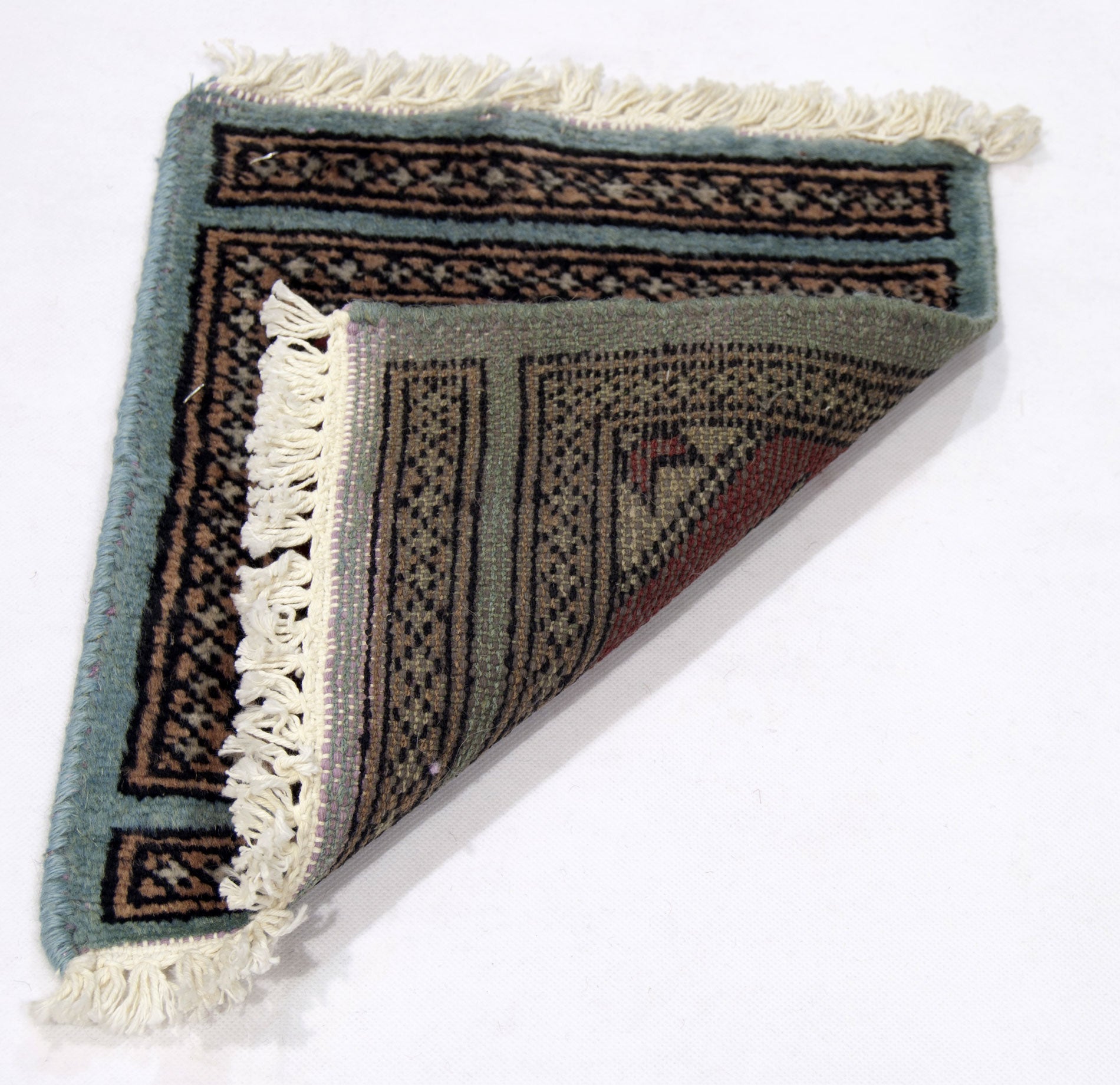 Mały dywan z wełny merynosów Islamabad - 30x30 cm (GalleriaFarah1970)