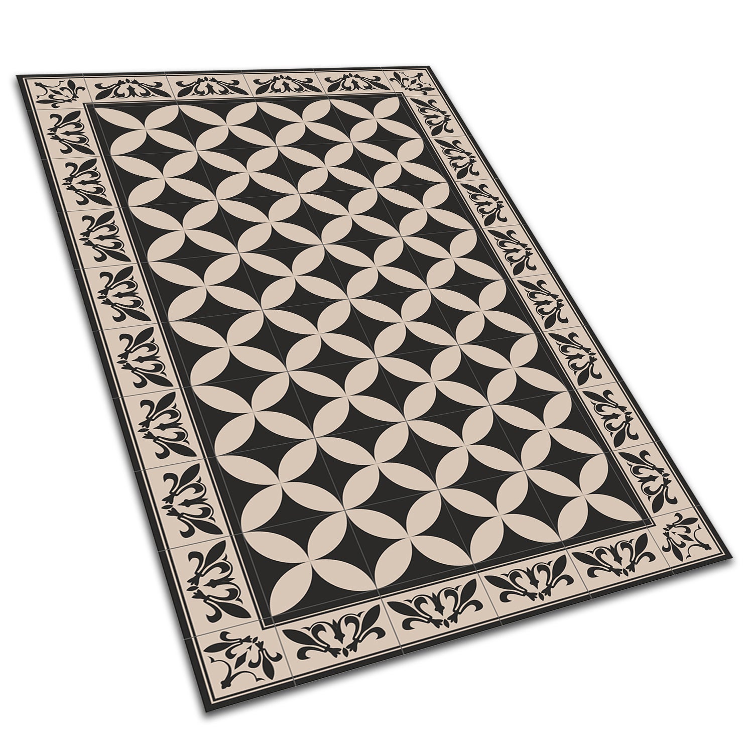 Dywan PCV hiszpańskie kafle klasyczny wzór mata winylowa do przedpokoju ozdobna 140x210 cm – Tulup