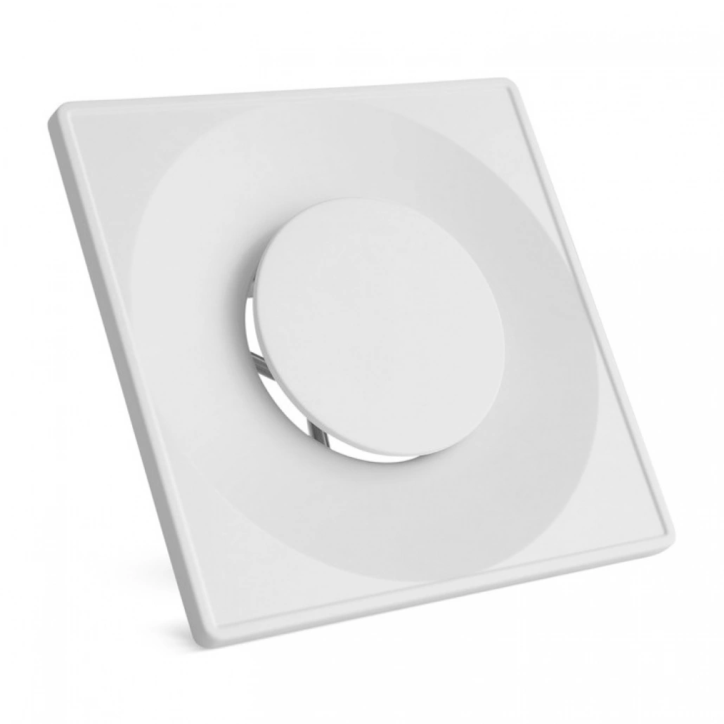 Anemostat patrat alb - fi80 - Modern