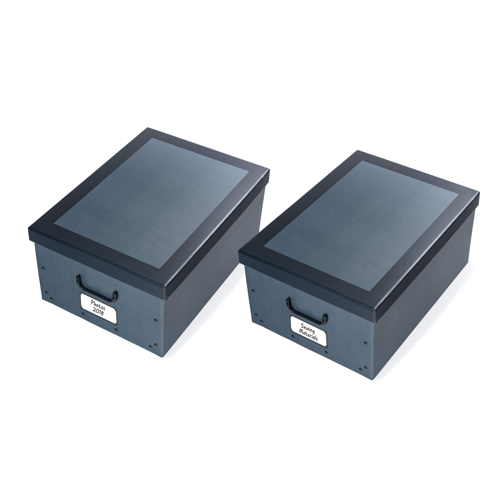 Juego de Cajas de Almacenaje Decorativas 51 x 37 x 24 cm