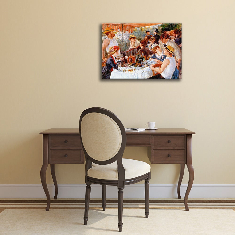 Tableau - Le Déjeuner des Canotiers Pierre Auguste Renoir cm 80x100 - 2