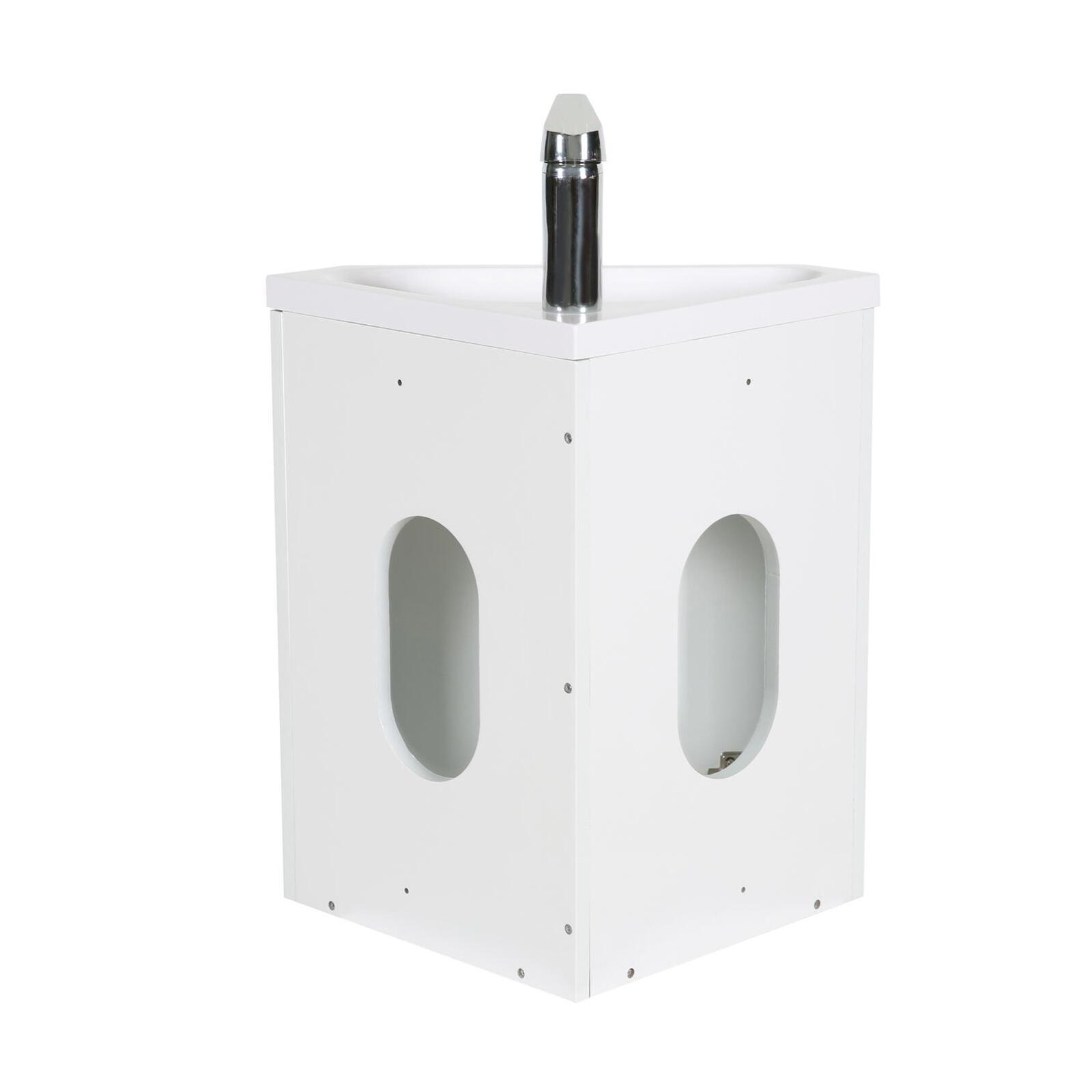 Meuble lave-mains d'angle SKINO - 6