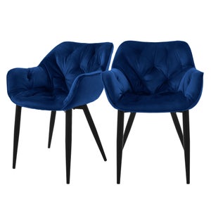 AC Design Furniture Kerstin Silla De Comedor Tallada, Al.: 81,5 × An.: 57,5 × Prof.: 61,5 Cm, Arena, Tela/Metálico, 1 Pza