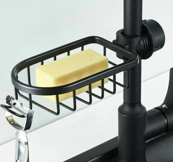 Étagère Douche Sans Percage, 2pcs Porte Savon Étagère Salle de Bain Serviteur Douche pour Shampooing, Support de Rangement pour Salle de Bain Cuisine - 2