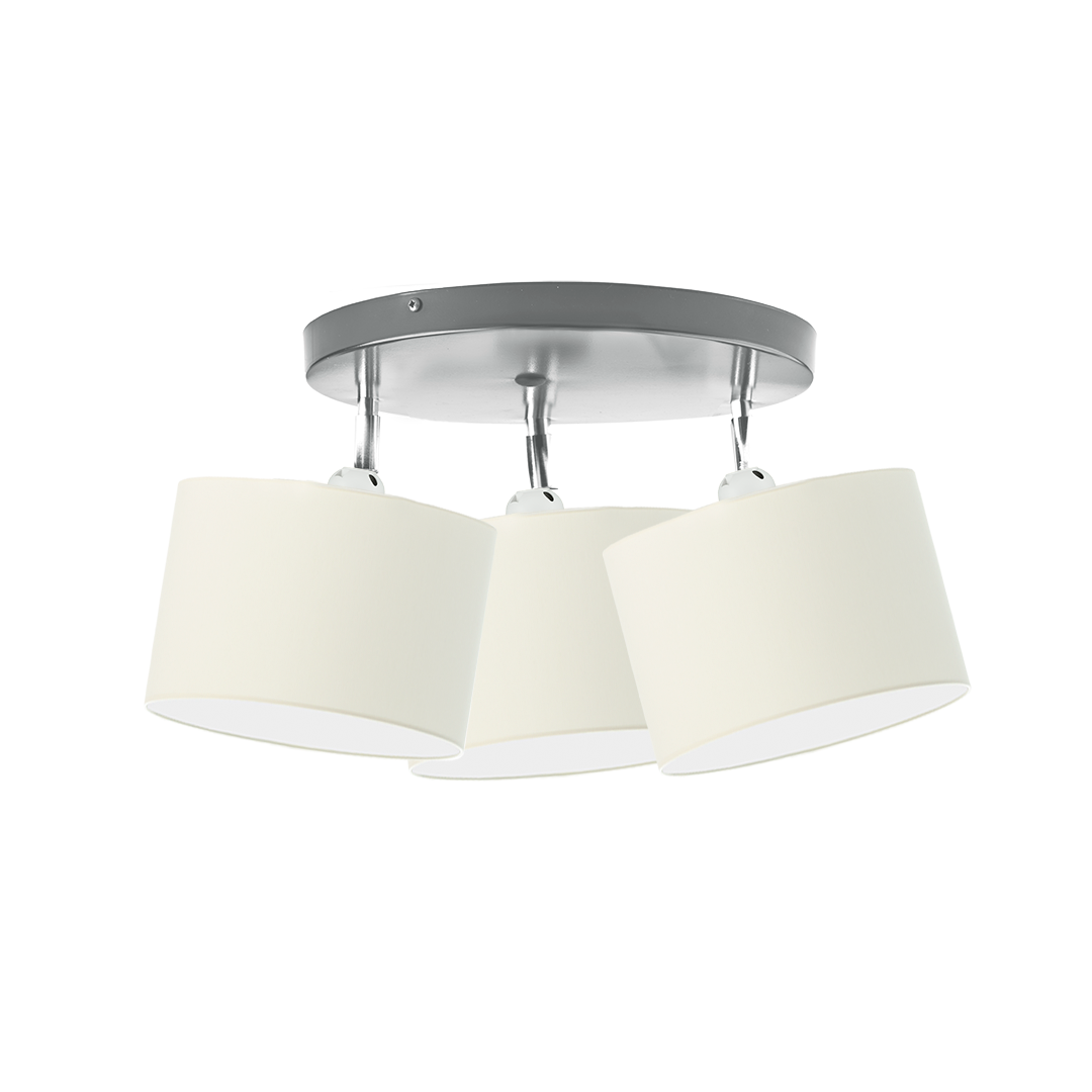 Lampa żyrandol plafon sufitowa z abażurami walec JAZZ P3
