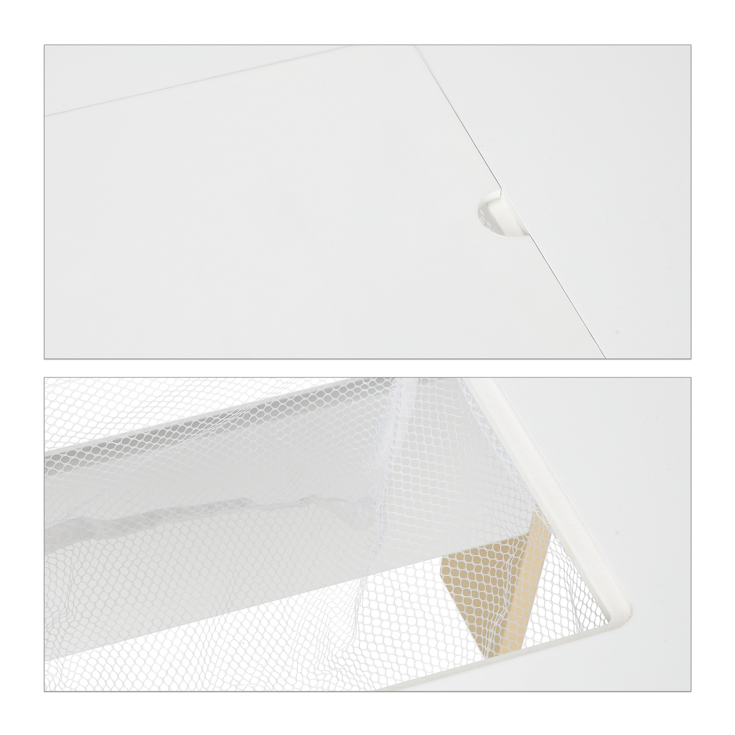 Ensemble mobilier enfants, table, 2 chaises, rangements, mixte, coin salon chambre d'enfant, blanc-beige, Relaxdays - 7