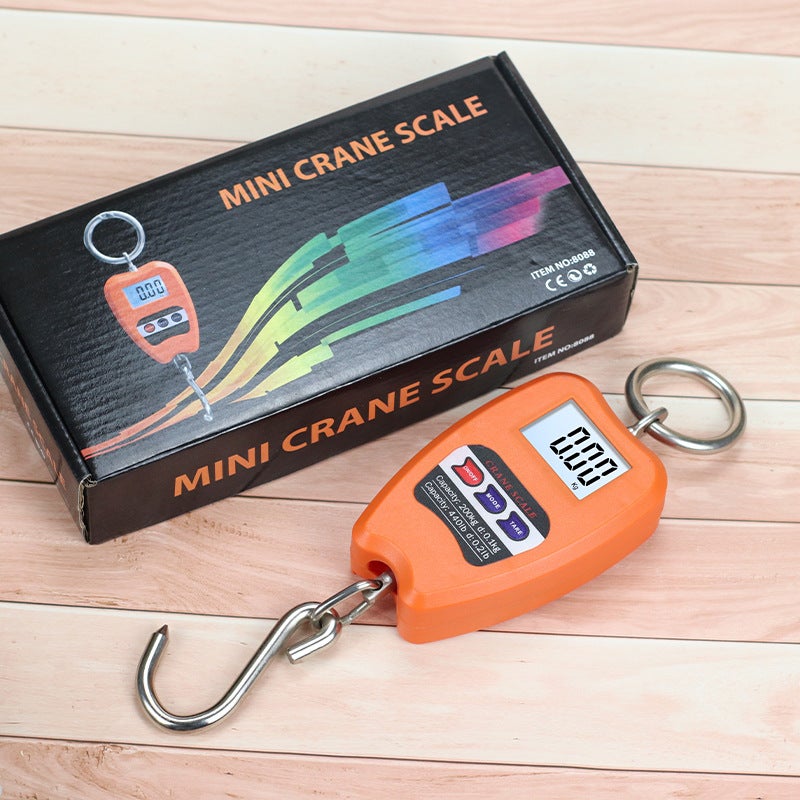 Balance Numérique Professionnelle 200kg, Dynamomètre avec Crochet Suspendu, Idéal pour Pesée de Valises et Applications Industrielles - 4
