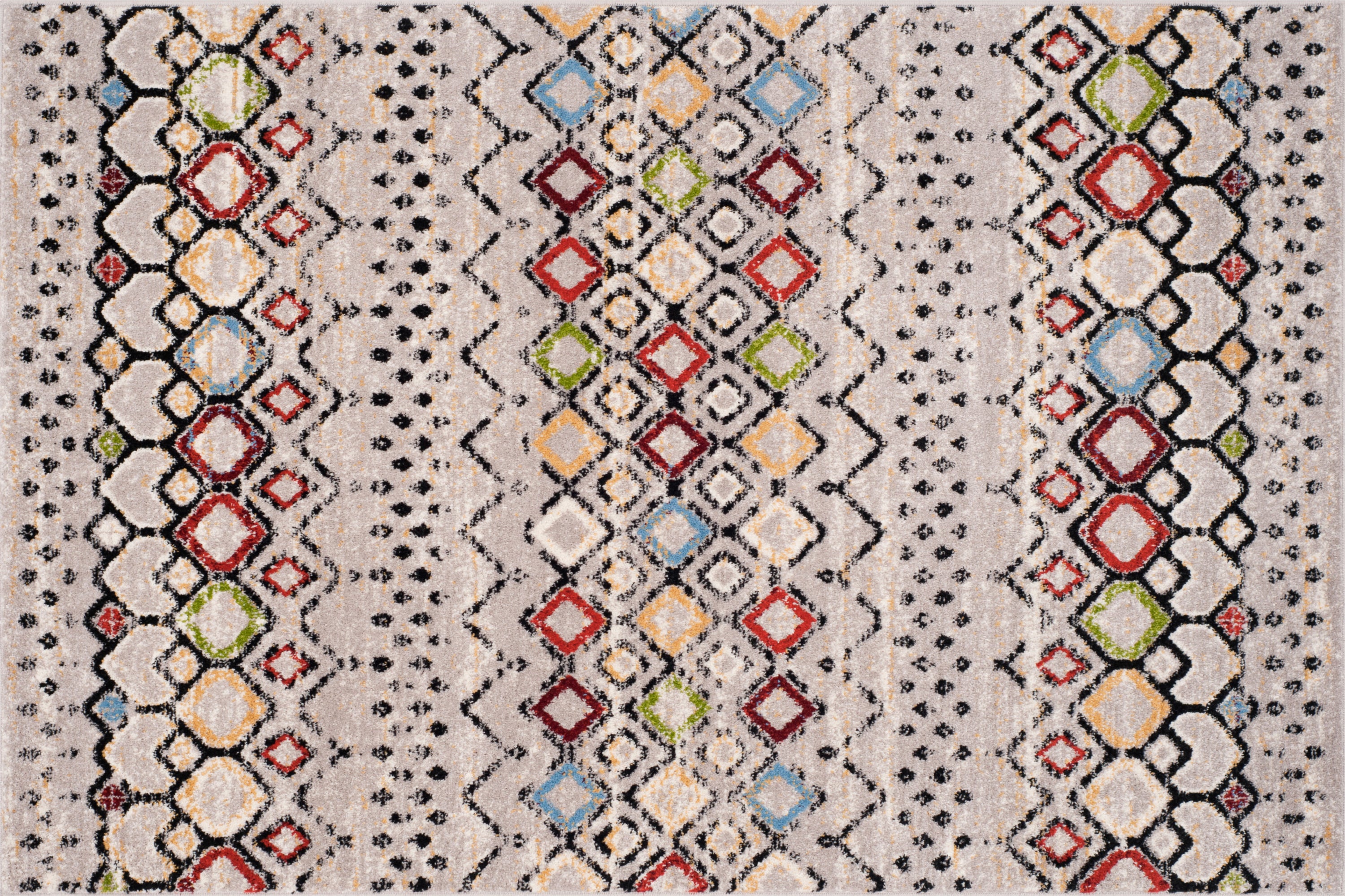 Dywan winylowy, Jamil 200x300 cm - PVC antypoślizgowy, gładki nadruk, winylowy dywan do kuchni lub salonu, zmywalny
