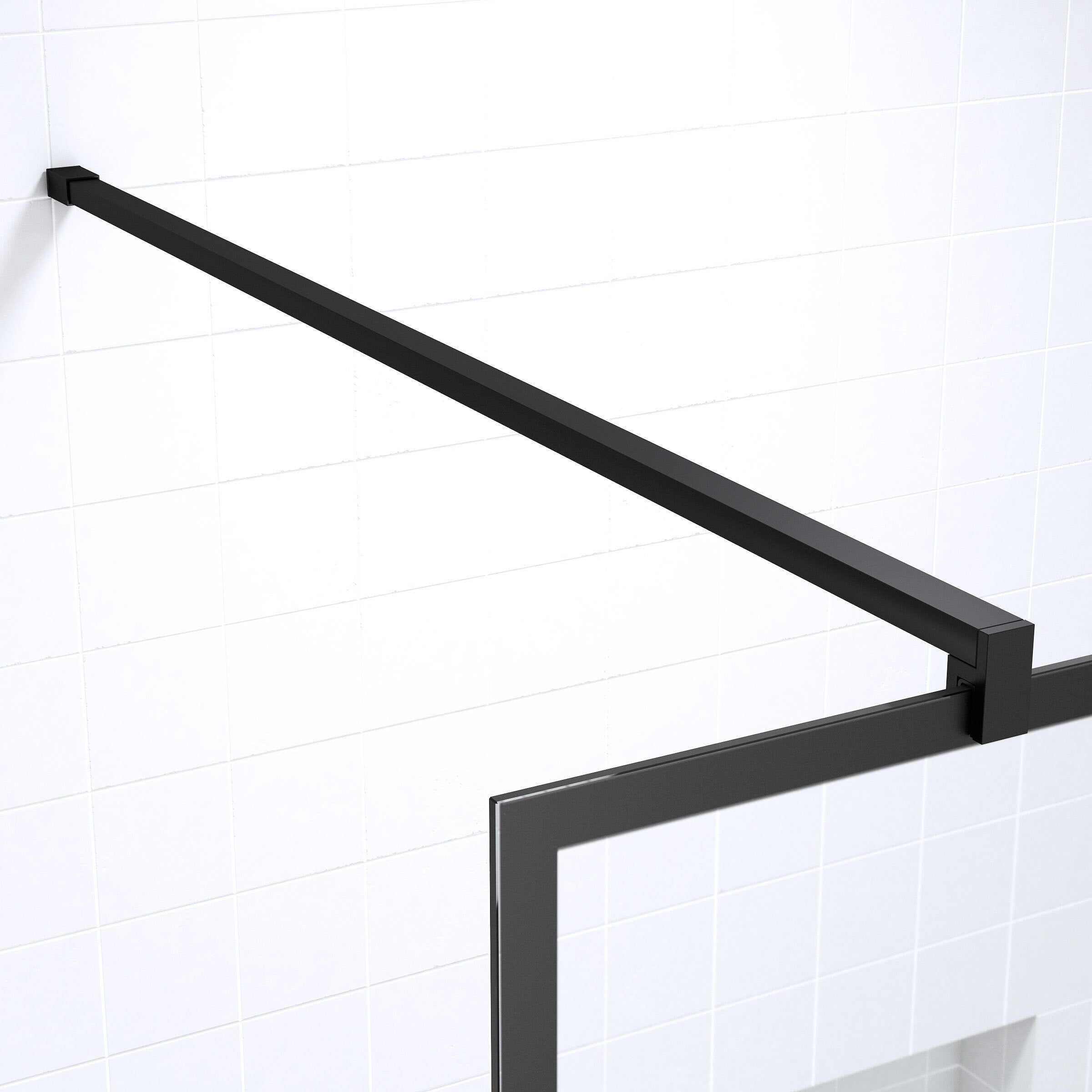 Pack Paroi de douche 140x195 cm + RECEVEUR DE DOUCHE A CARRELER 90x140 RECOUPABLE - 3