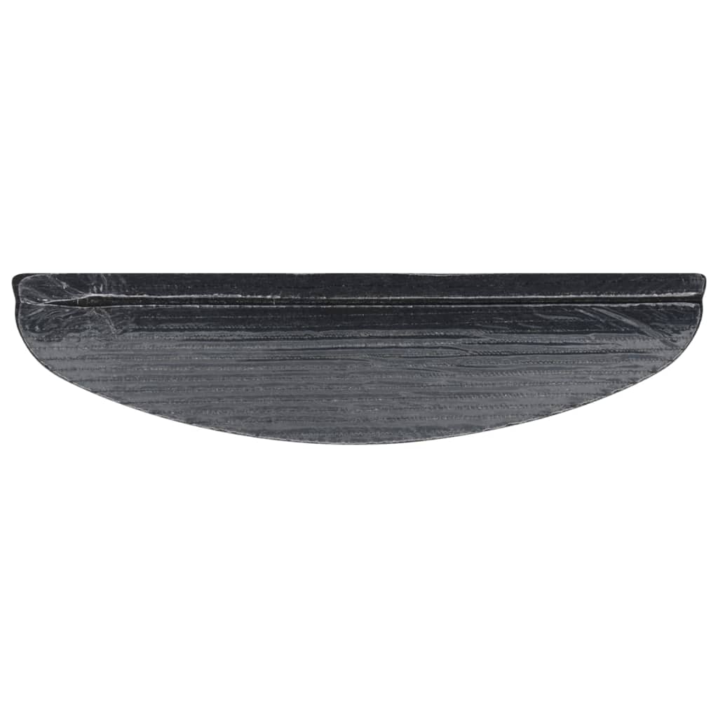 Maison Exclusive - Tapis d'escalier autocollants 15 pcs 56x17x3 cm Anthracite - 6