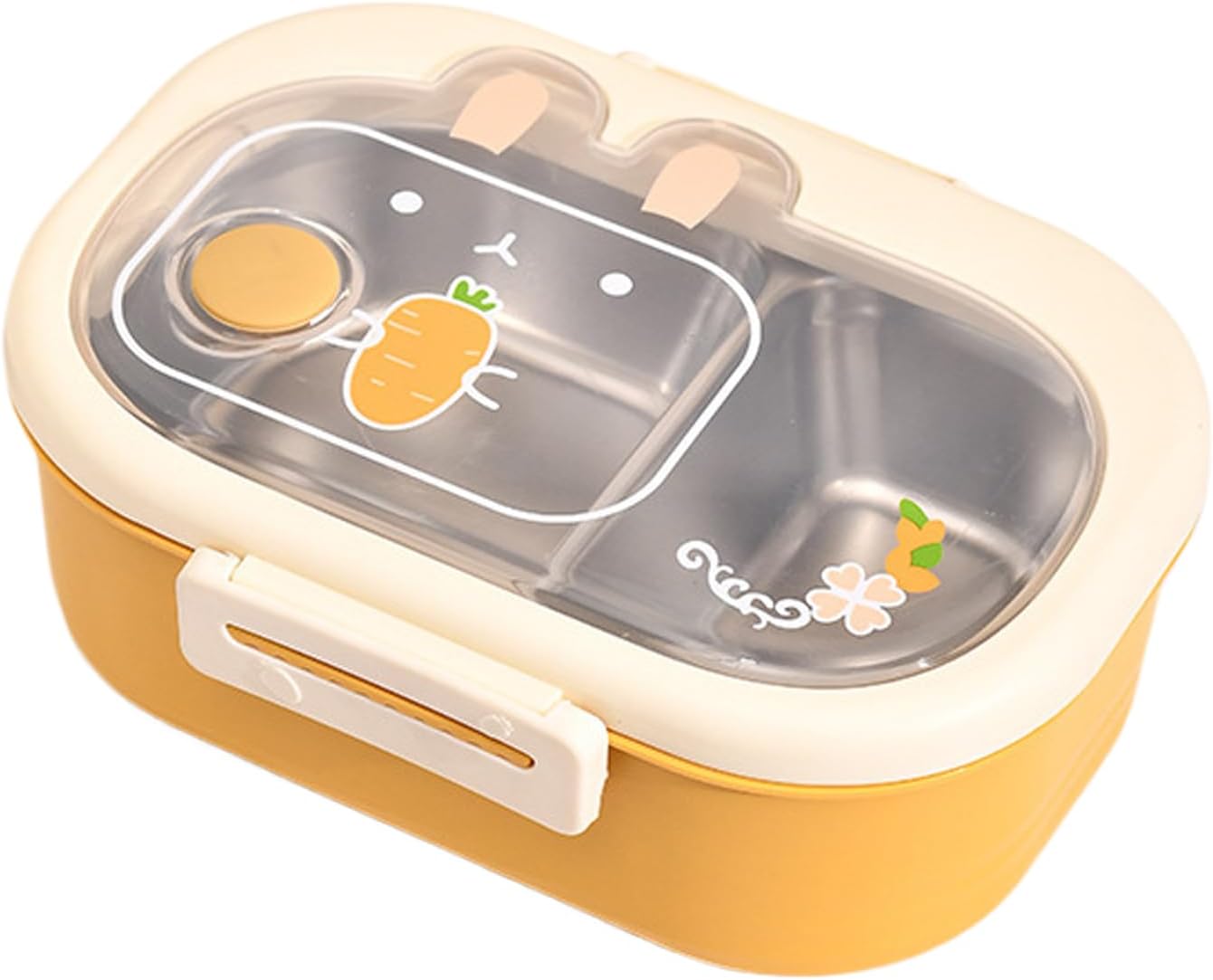 Récipient pratique Boîte de rangement Bentos isolée avec séparateurs. Boîte à lunch pratique pour l'extérieur et les voyages. Boîte à bentos avec sépa - 2
