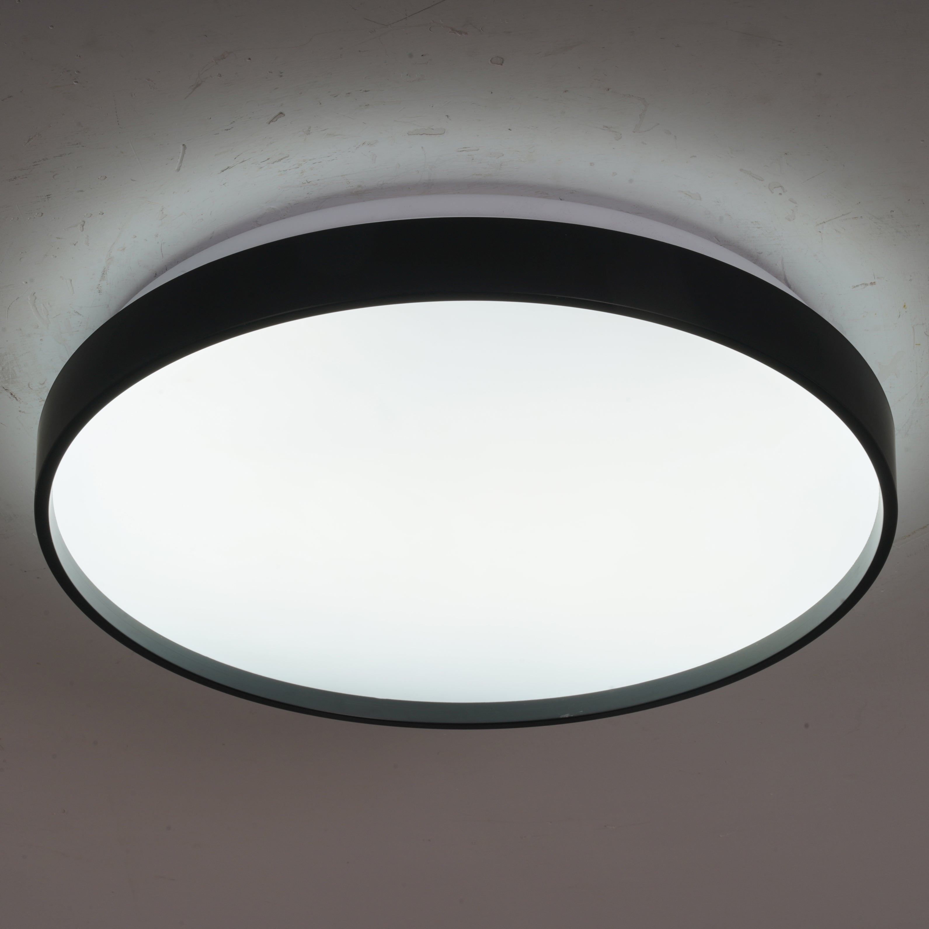 Plafon LED FILO 18W 27cm 4000K neutralna biel natynkowy stylowy okrągły czarny MasterLED - 5