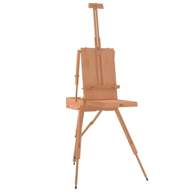 Chevalet 81x121x173 cm bois de hêtre massif - 3