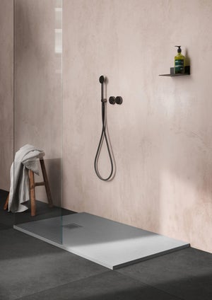 Receveur De Douche Lineastone Schulte En Fonte Minérale Gris, 80x100/90x140/100x120 Cm