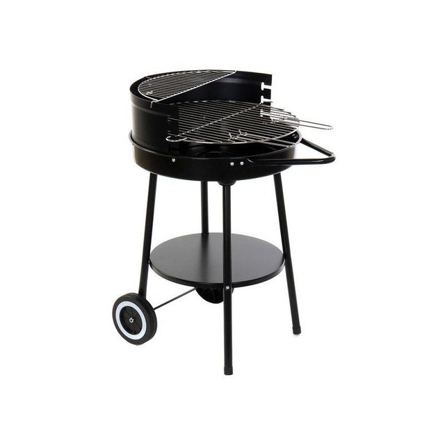 Barbacoa de Carbón con Ruedas DKD Home Decor Metal (59 x 49 x 82 cm)