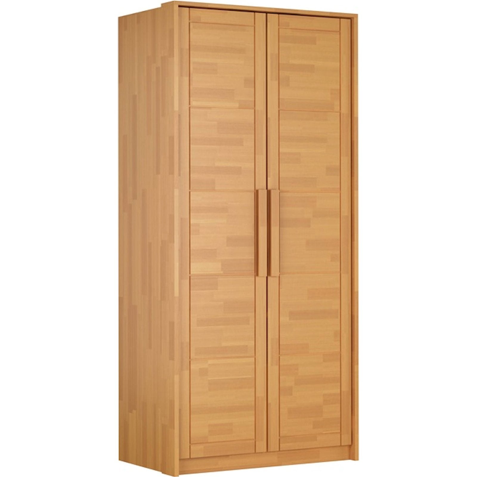 Armoire Séjour IKEA En Bois Couleur Hêtre - Lot De 6 Armoires + 1 Buffet - Occasion En Bon état