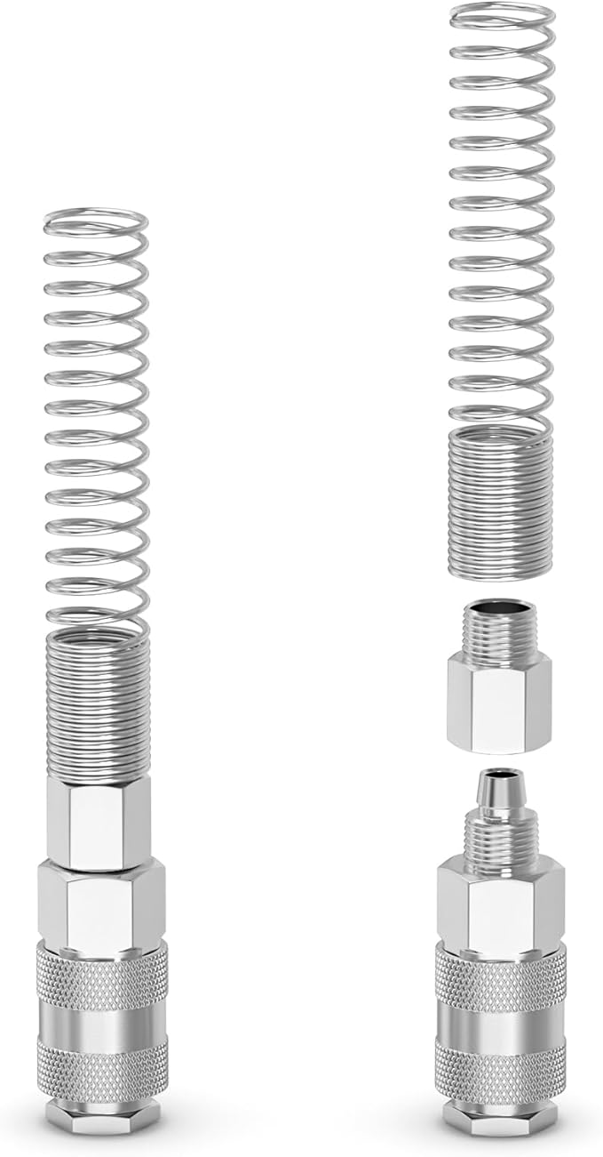 raccord rapide air comprimé raccord air comprimé tube de 12MM OD x 8MM kit de raccord d’air industriel 1pc - 4