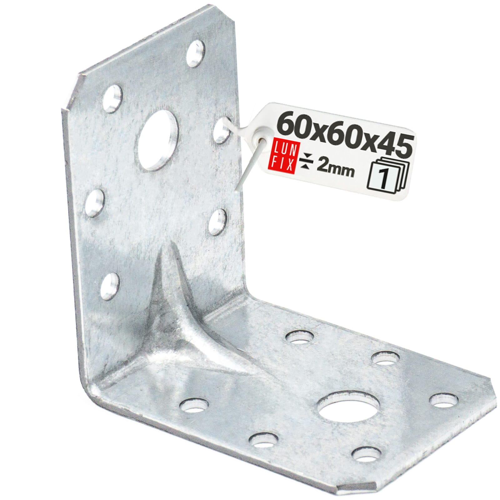 Kątownik ciesielski 60x60x45x2 1szt.