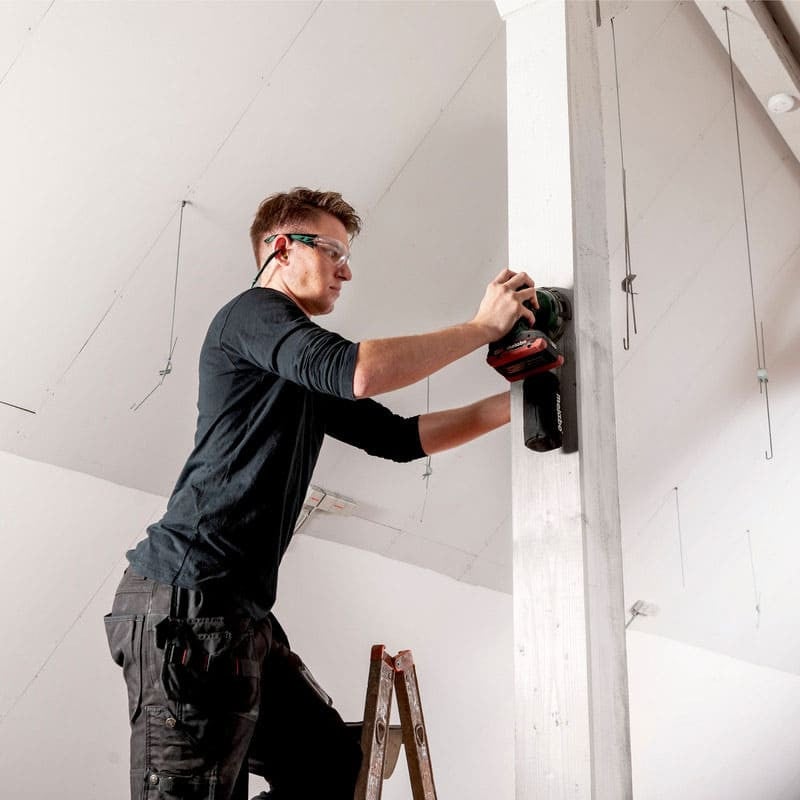 Ponceuse excentrique 18V Ø125 mm (Produit seul) SXA 18 LTX 125 BL avec accessoires dans metabox - METABO 691200000 - 4