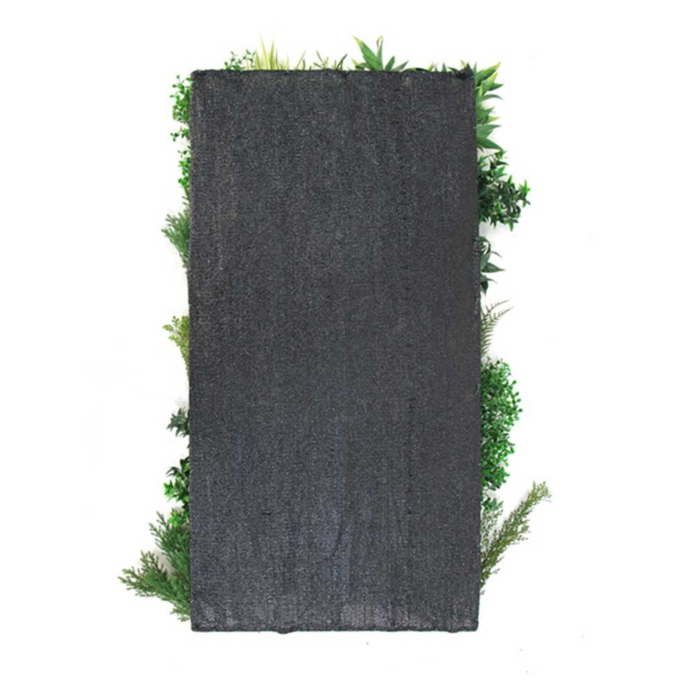 Mur végétal artificiel Premium City 3 - 15 plantes - 1m x 1m - EXELGREEN - 5
