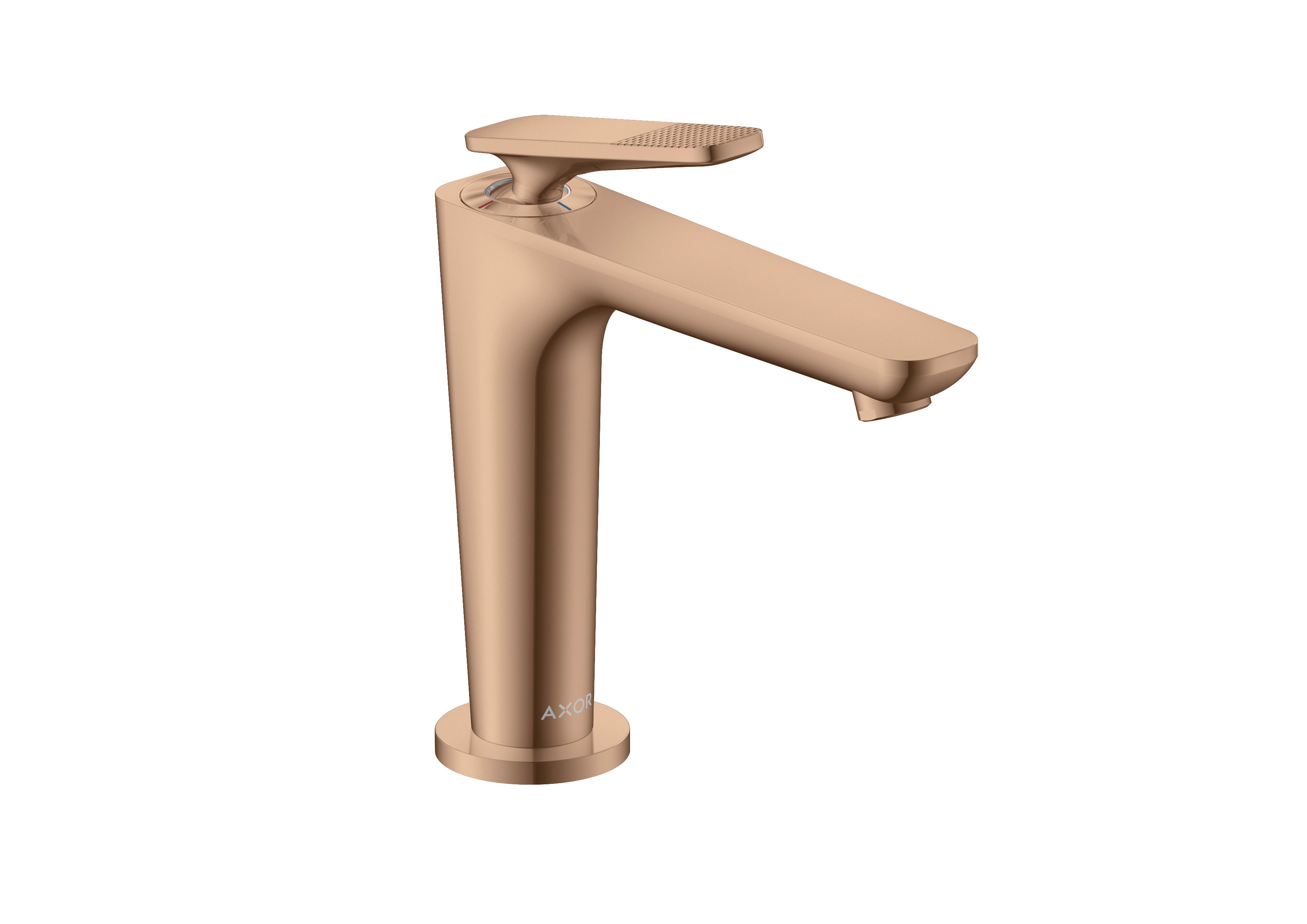 Robinet Baignoire Rouge Monocommande Laurana - Laiton Laqué RAL 3003