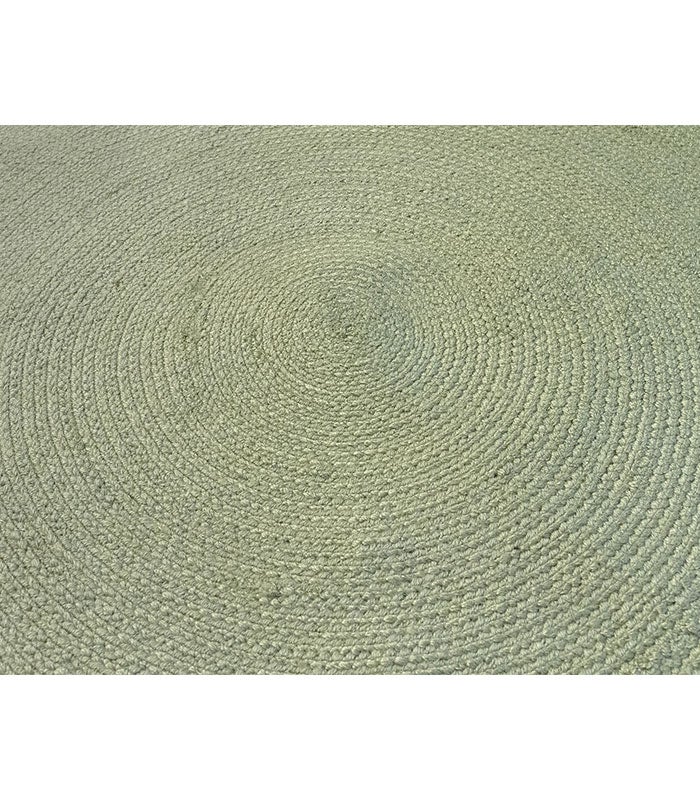 Hamid - Tapis rond d'extérieur et d'intérieur NANSA VERT 120X120 - 6