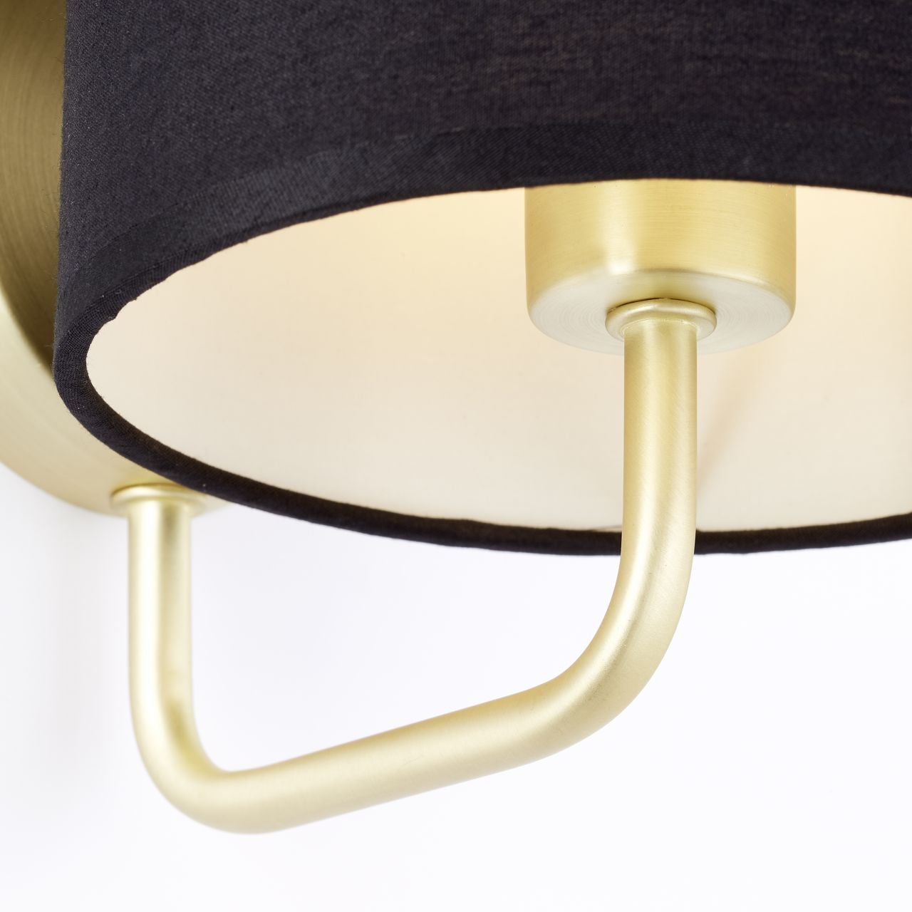 Lampa podłogowa Brilliant Gould 1 płomień złoty/dymione szkło, metal/szkło, 1x A60, E27, 52 W - 5
