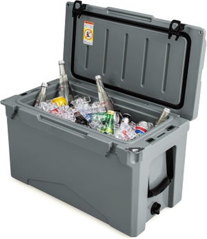 Borsa Frigo Portatile Borsa Termica 40L - Isolata, Pieghevole, Per - Foto 13