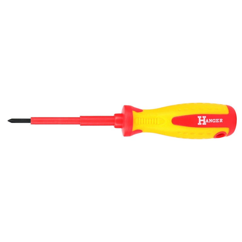 Tournevis cruciforme isolé PH0 155mm HANGER 132000 | Leroy Merlin