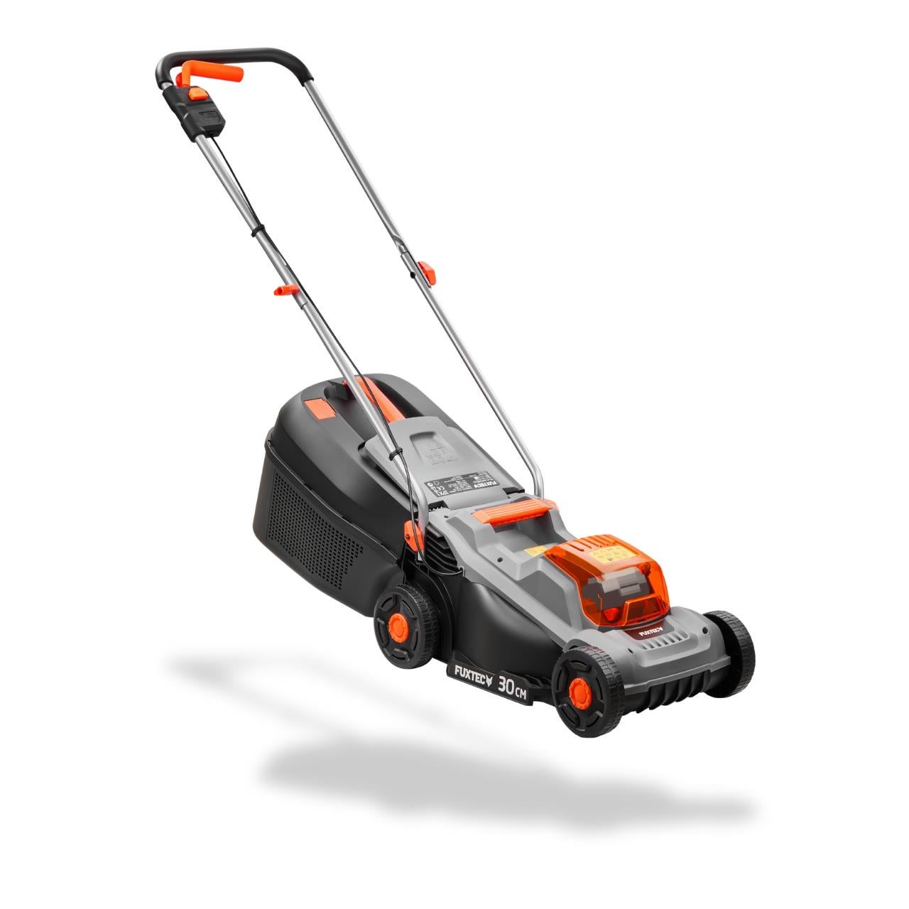 Tondeuse à gazon sans fil 20V sans batterie ni chargeur, 30 L, 30 cm, silencieuse/légère FUXTEC FX-E1RM20ECO - 4