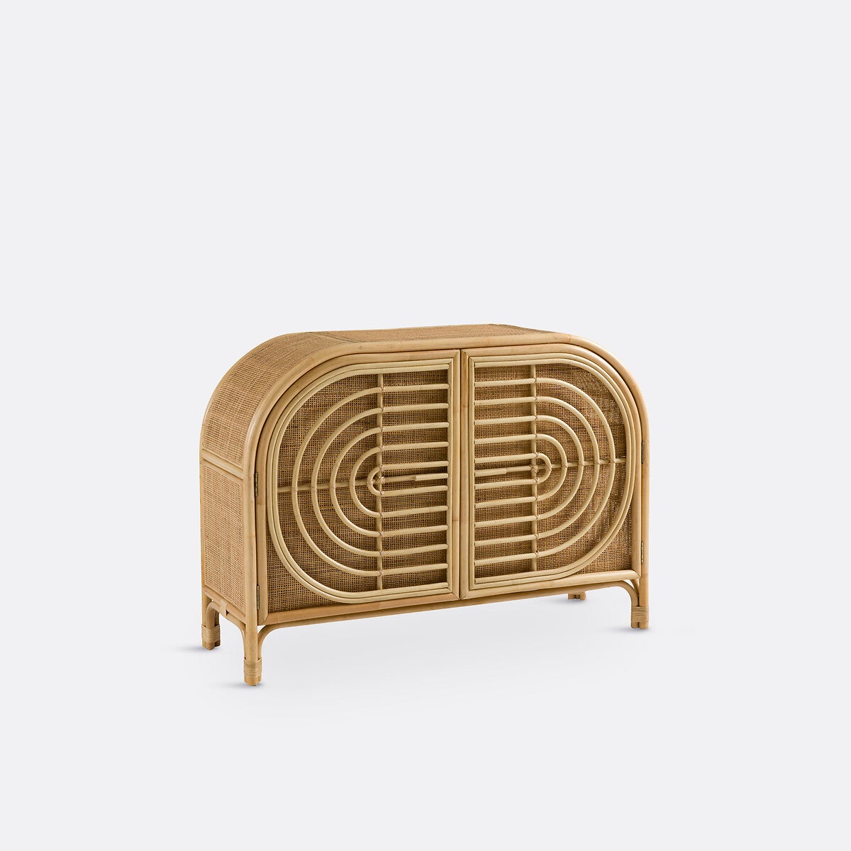 Buffet en rotin 2 portes, Gocco - Naturel - taille unique | Leroy Merlin