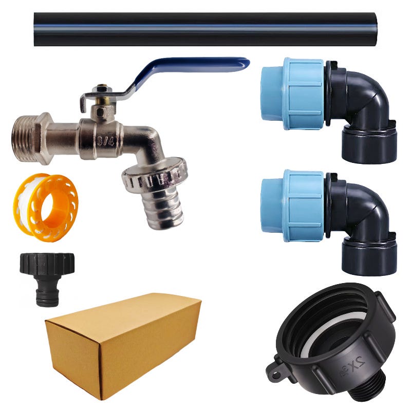 Raccordo Per Cisterne In Ottone Maschio 3/4" IBP 8535 006000000 - Foto 9