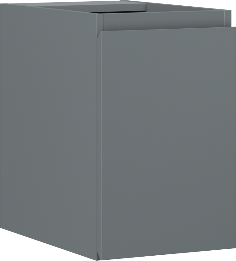 Mexen Orio szafka łazienkowa podumywalkowa 30 cm, 1 drzwi, grafit mat - 91A11-03047-1-BF66