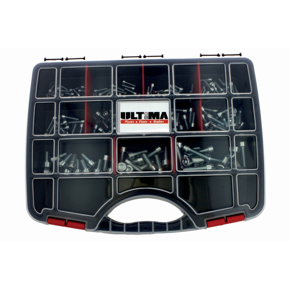 Vis à tête cylindrique hexagonale creuse zinguée DIN 912 coffret de 212 ULTIMA AFBPACK02 - 2