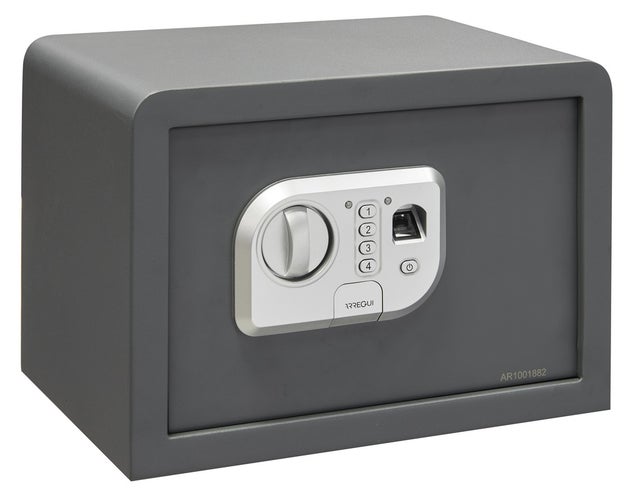 VEVOR Cassaforte Per Pistole In Acciaio Cassaforte Biometrica Per 1 Pistole 3 Modi Di Tasti Sblocco Per Impronte Digitali Combinazione Per Gioielli Documenti Pistole Uso Domestico Cassaforte Pistole 81655656 - Foto 12