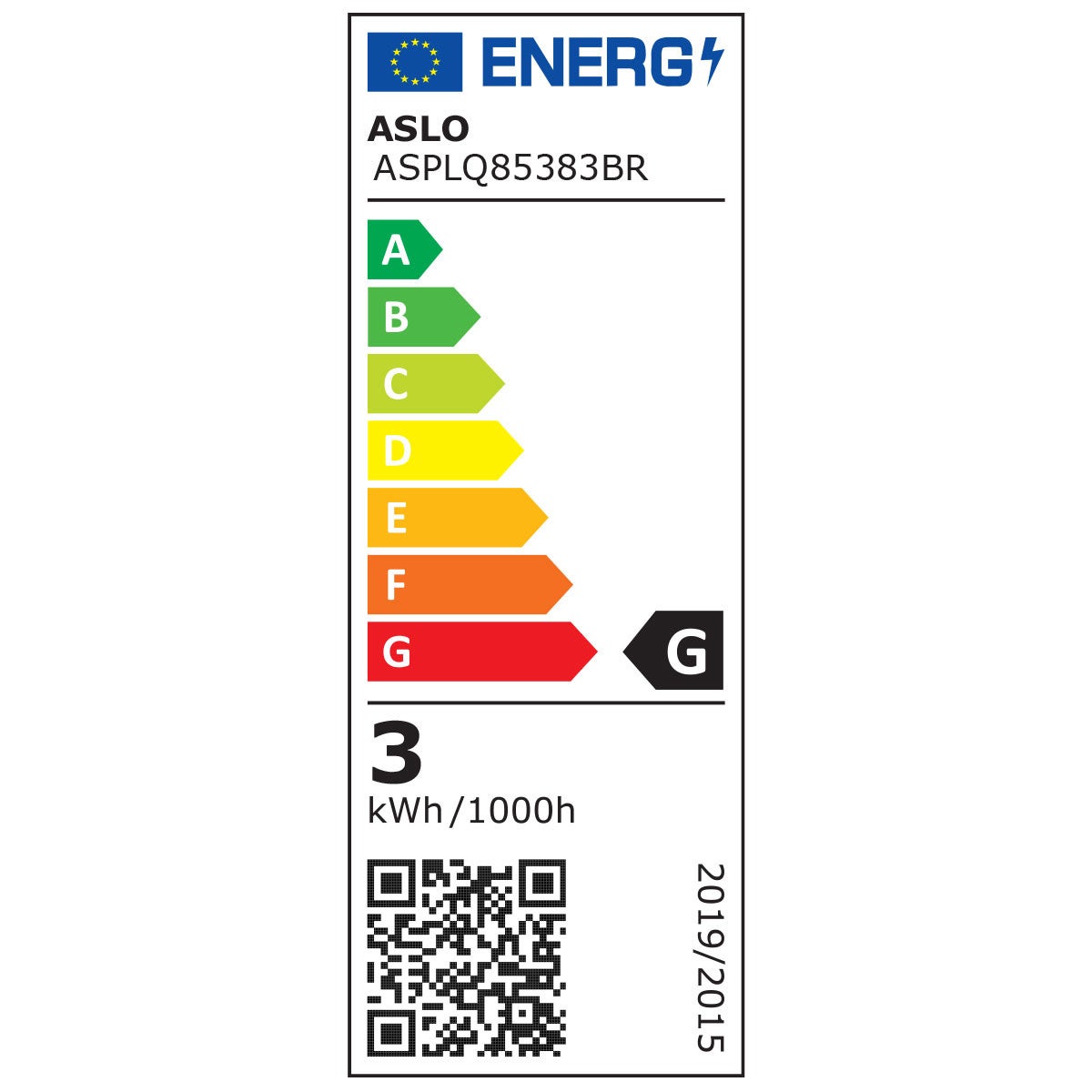 Panneau LED Carré 85 x 85 mm 3W 3000K Blanc Chaud ASLO - 4