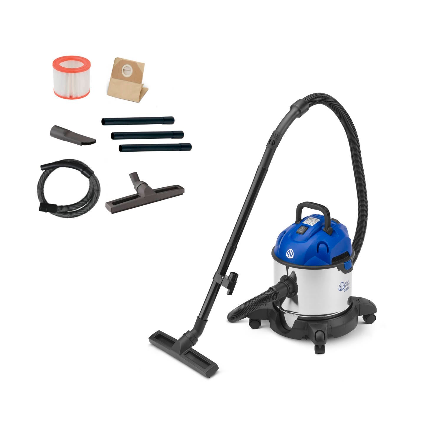 Aspiratore Solidi e Liquidi AR BLUE CLEAN 3370 (1.400 W, 20 l) | Leroy  Merlin