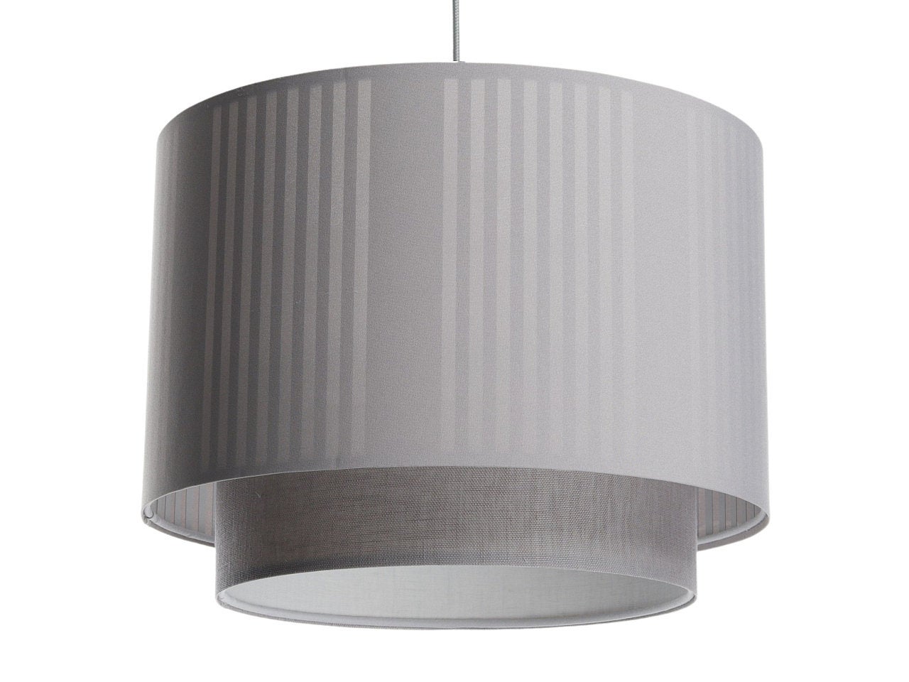 Lampa wisząca DUO LAMI LINE 50 szara