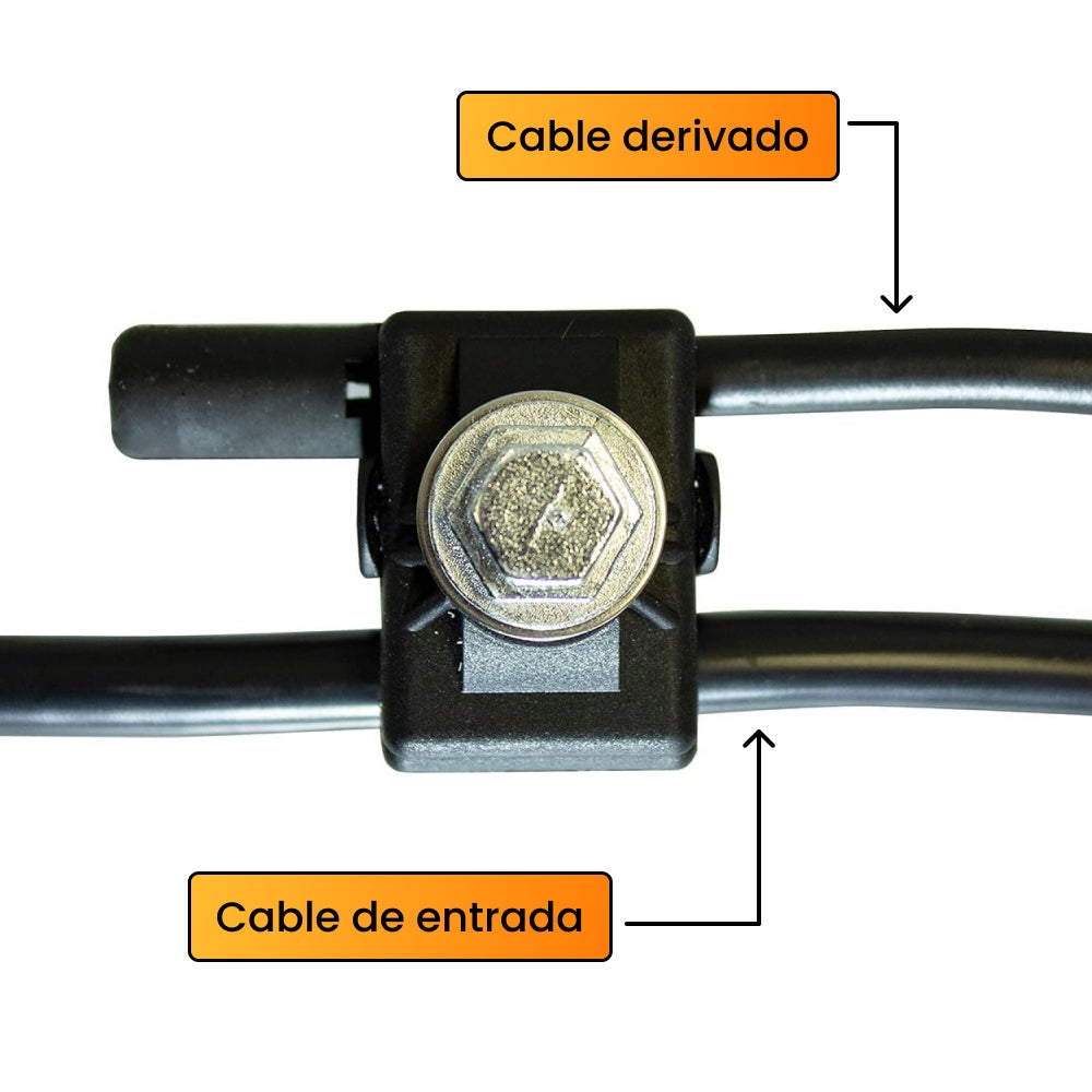 Pack 2 Conectores aéreos de perforación de 6/150mm² y salida de 4/35mm² - 5