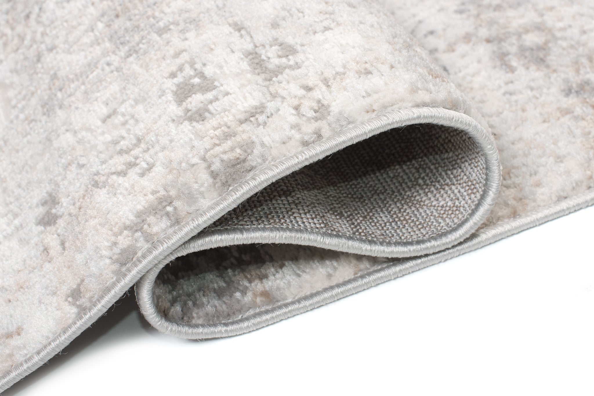 TAPISO Tappeto Soggiorno Camera da Letto Valley Beige Grigio Geometrico Dolce Sottile 200x300 - 3