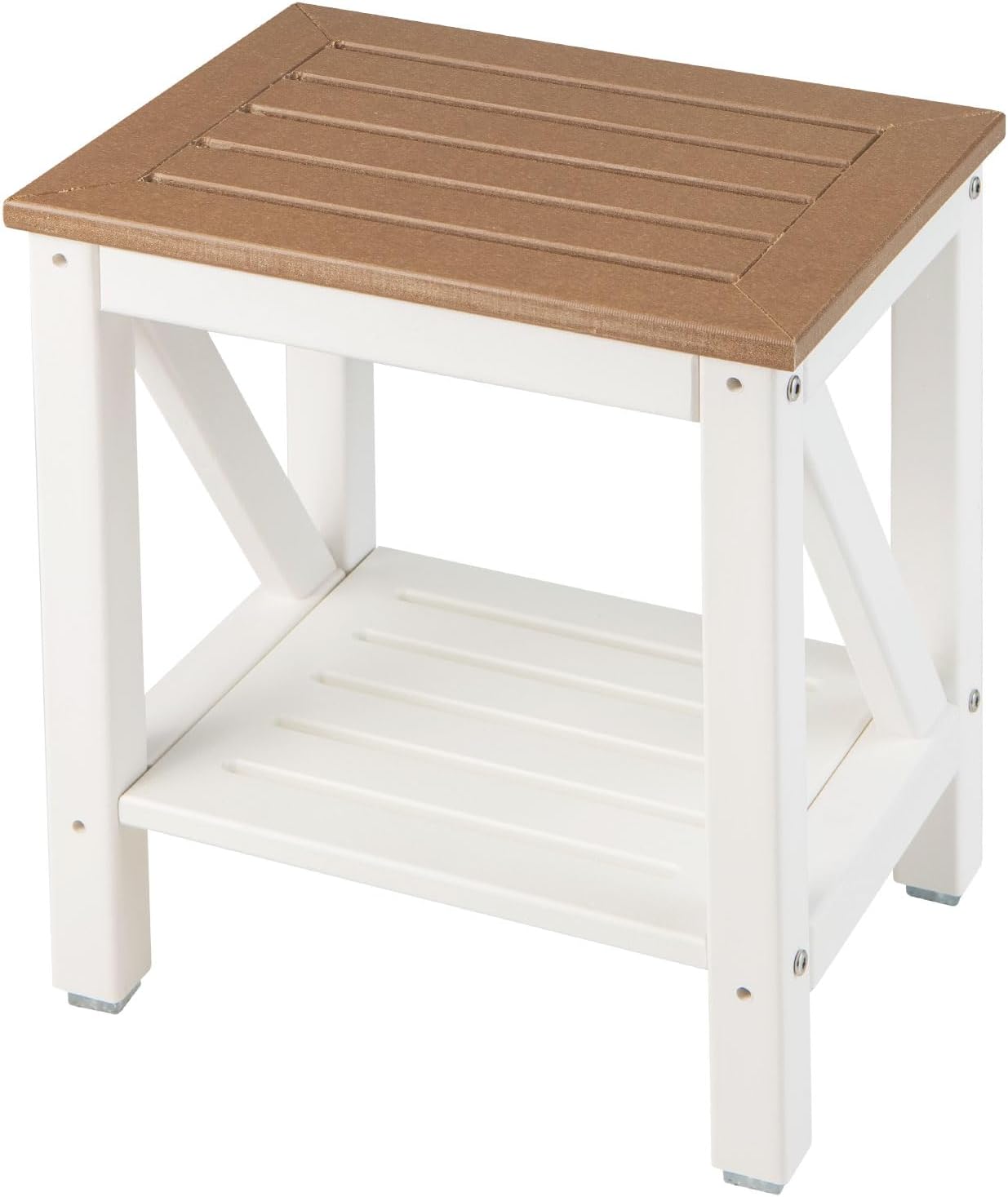 Sedile Doccia Impermeabile, Sgabello da Doccia con Ripiano e